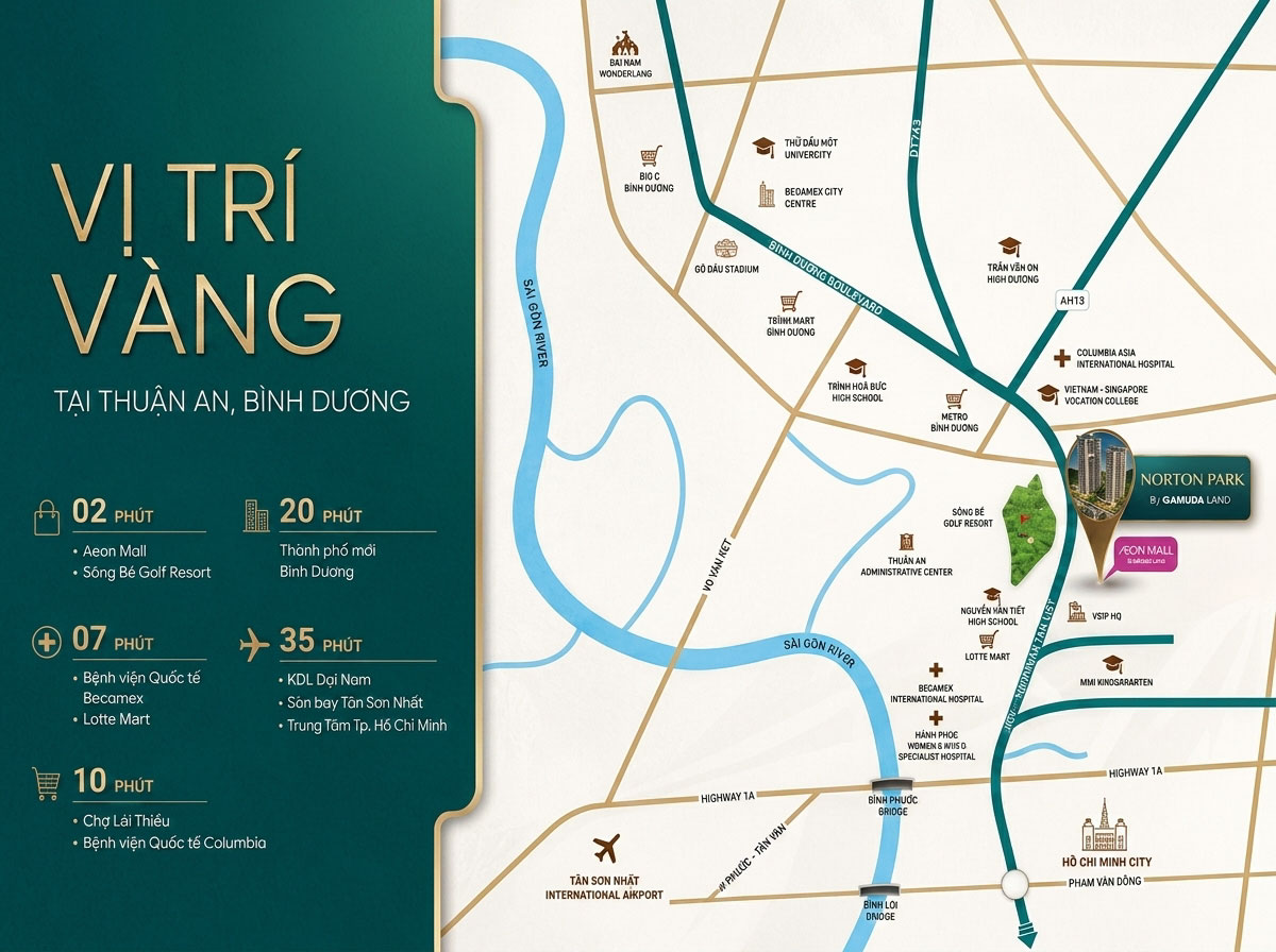 Norton Park: Tọa Độ "Vàng" Thừa Hưởng Trọn Vẹn Đòn Bẩy Hạ Tầng